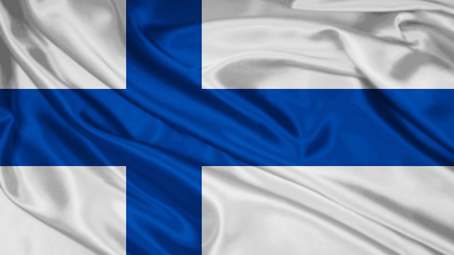 bandera de finlandia - puhumme soumea